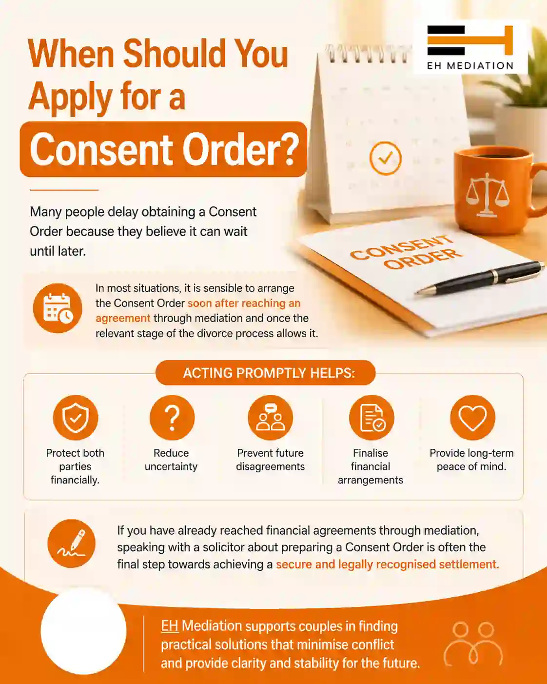When Should You Apply for a Consent Order Barnstaple?